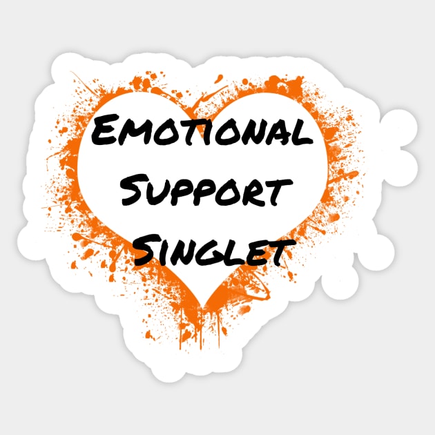 Emotional support singlet dissociative  identity disorder Sticker by system51